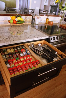home improvement tips include organizing your kitchen drawers